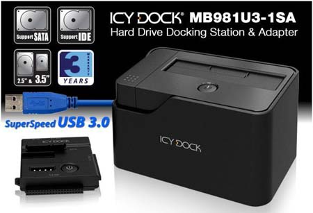 Интересный девайс от Icy Dock - MB981U3-1SA